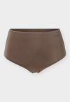 SOFT TOUCH HIGHWAIST BRIEF - Slip - brown