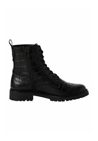 Tamaris TOUCH-IT - Botines con cordones - black croco