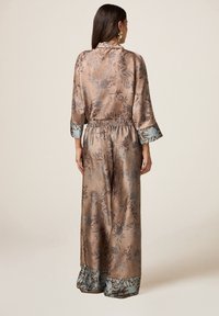 Oltre PALAZZO IN  FANTASIA - Pantalon classique - beige