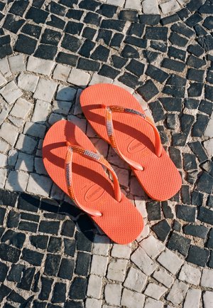 Havaianas, SLIM GLOW - Sandále - sunset orange