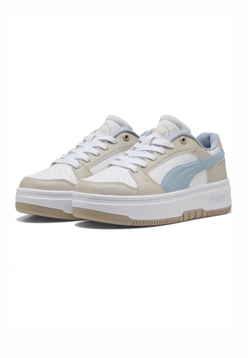 PUMA REBOUND FEMME LOW SNEAKERS - Trainers - silver fog-sea illusion- white — photo 2
