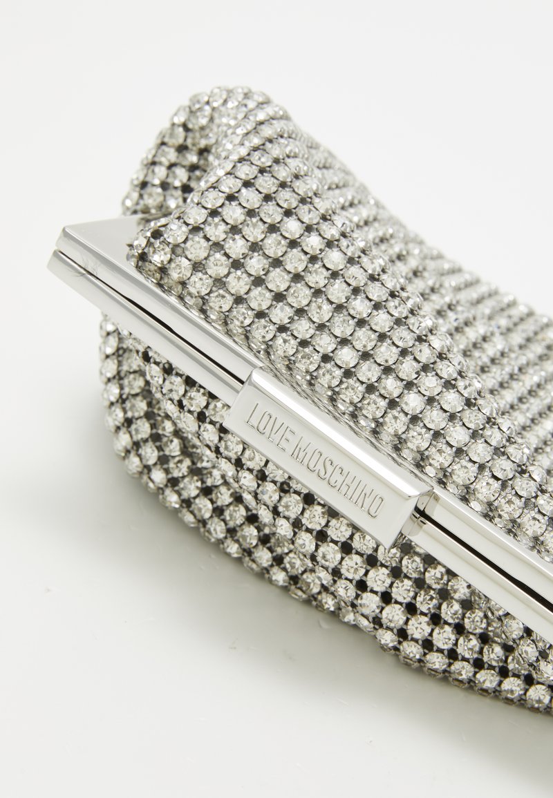 Love Moschino BLING BLING - Handtasche - silver-coloured 