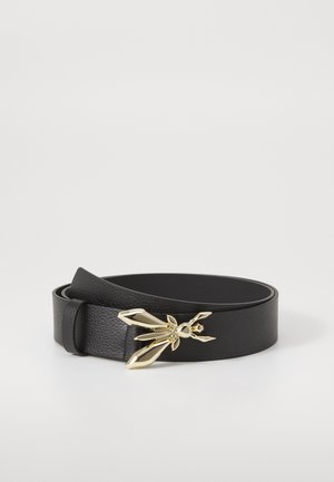 BELT - Cintura - black/light gold-coloured