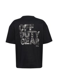 HALO GRAPHIC BOXY - T-shirt imprimé - black