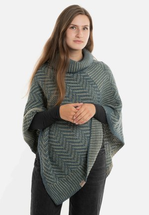 AMBER - Poncho - laurel urban green