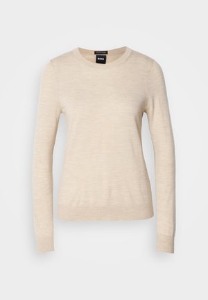 BOSS FERPINA - Pullover - light beige