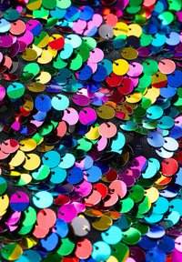 Next SEQUIN - REGULAR FIT - Minirock - multi rainbow