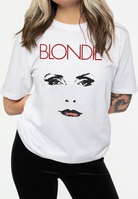 Paradiso Clothing BLONDIE STAREDOWN - Print T-shirt - white