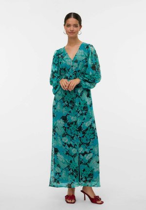VMSMILLA LS  V NECK ANKLE  - Velika haljina - black