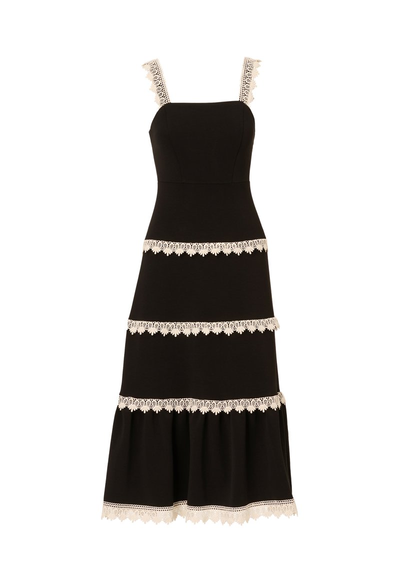 Adrianna Papell Day dress - black ecru/black - Zalando
