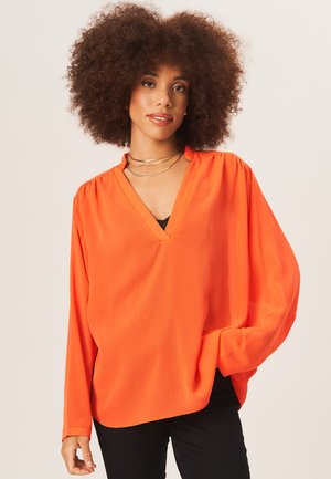 TEXTURED  - Blouse - orange