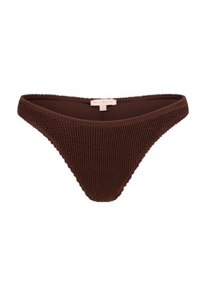 Moda Minx SCRUNCH FIXED BRAZILIAN - Bikini alsók - coffee