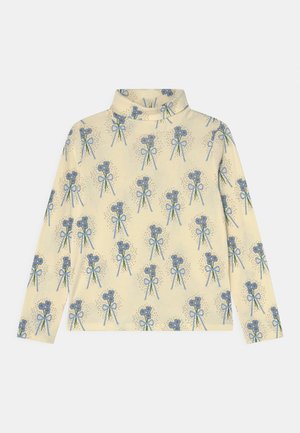 WINTERFLOWERS TURTLENECK TEE UNISEX - Long sleeved top - blue