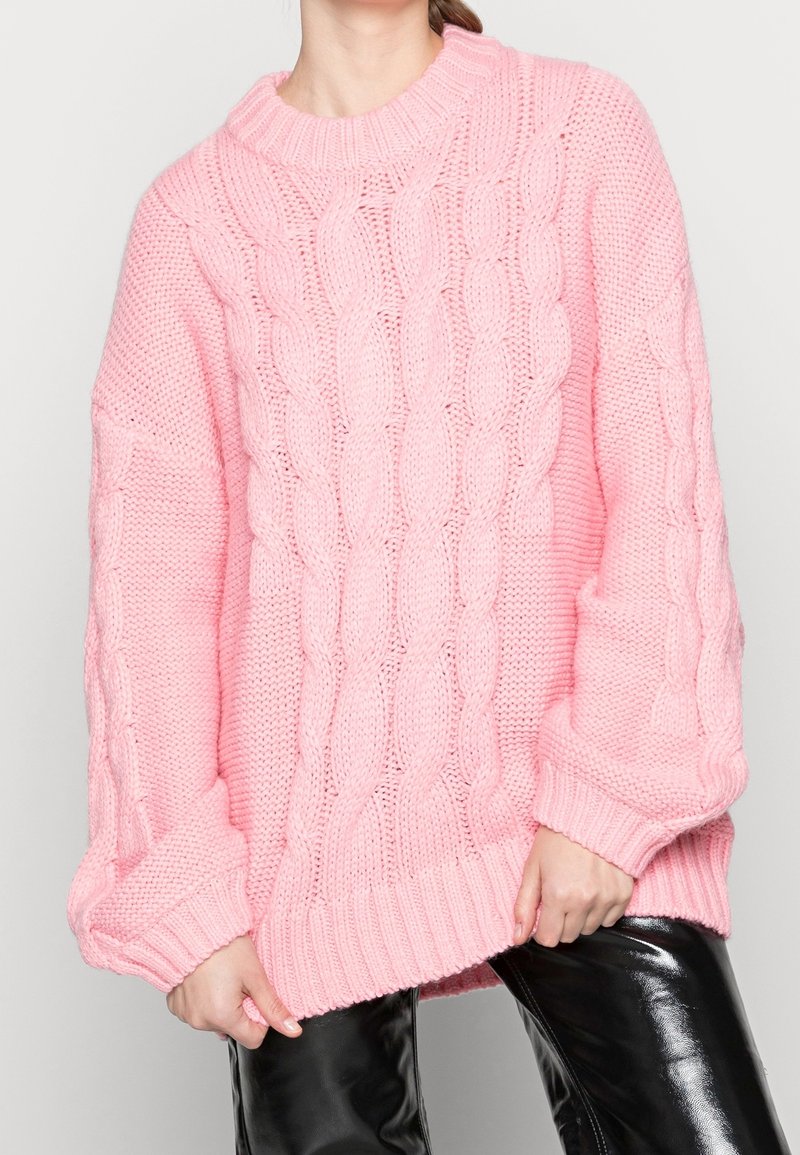 Monki Strickpullover - pink