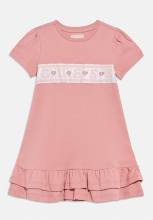 TODDLER INTERLOCK DRESS - Džersejové šaty - slight pink