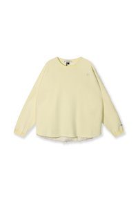 10DAYS RAW EDGE - Felpa - pastel yellow