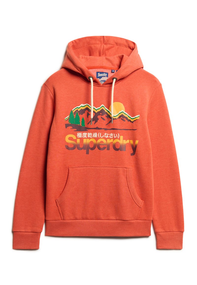 Superdry & Co Hoodie oranje Superdry & Co Hoodie oranje