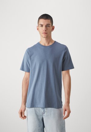 JJEORGANIC TEE ONECK - T-shirt - bas - flint stone detail:melange