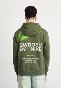 Nike Sportswear HOODIE - Camisola - cargo khaki
