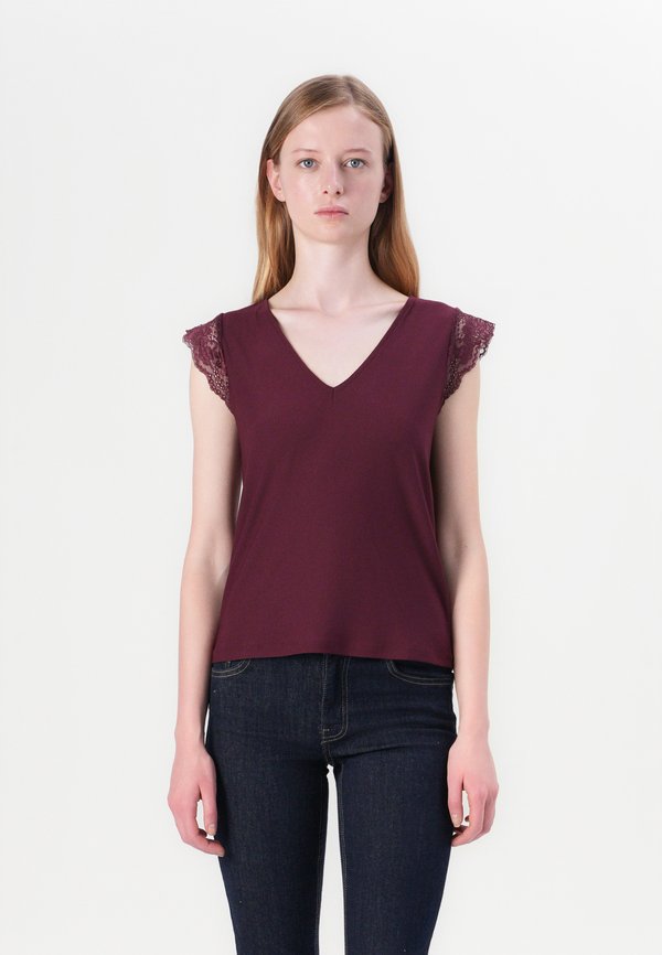 VITRAV V NECK - Basic T-shirt - fig