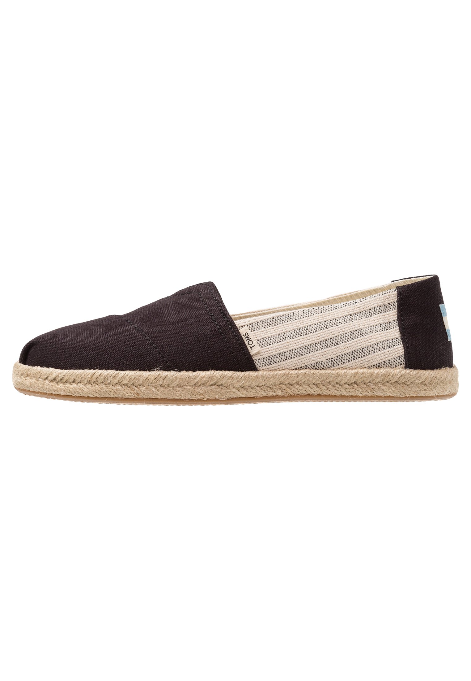 black and tan espadrilles