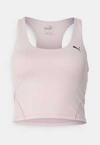 STUDIO FOUNDATION CROP TANK - Top - grape mist heather