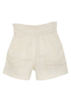 BRODERIE ANGLAISE - Shorts - eggnog