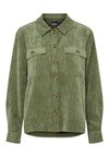 PCEFFI SHIRT - Camicia - olivine