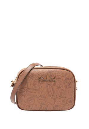 TRACOLLA - Borsa a tracolla - tan passport
