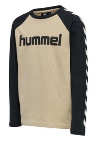 Hummel Langærmet T-shirt - humus