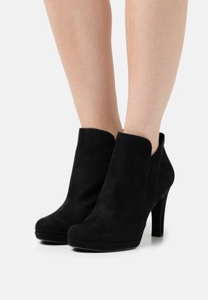 Tamaris Botines de tacón - black