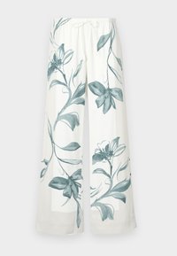 Drapey Wide Leg Pull-On Pant - Stoffhose - teal
