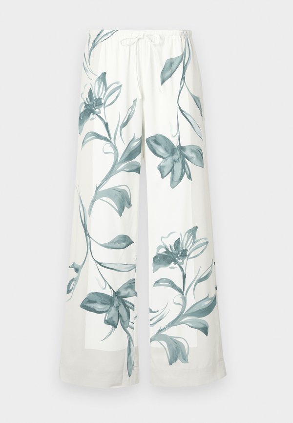 Drapey Wide Leg Pull-On Pant - Trousers - teal3