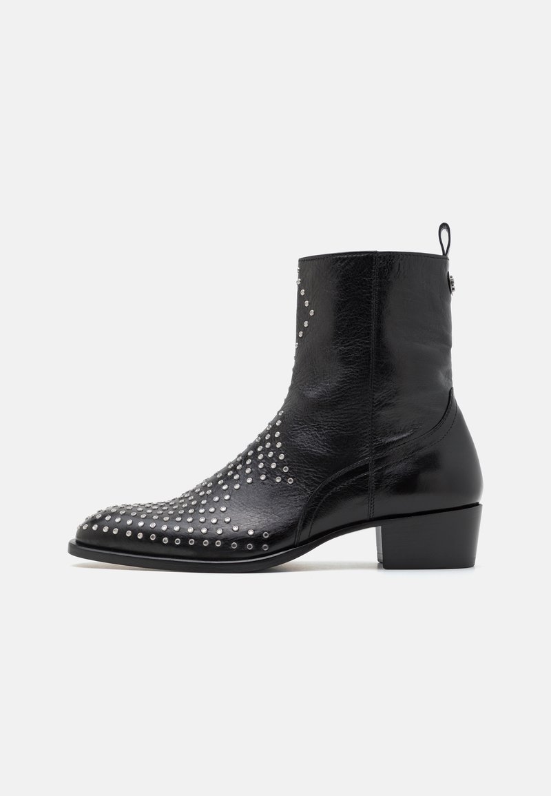 Roberto Cavalli PRINCE - Stivaletti texani / biker - black