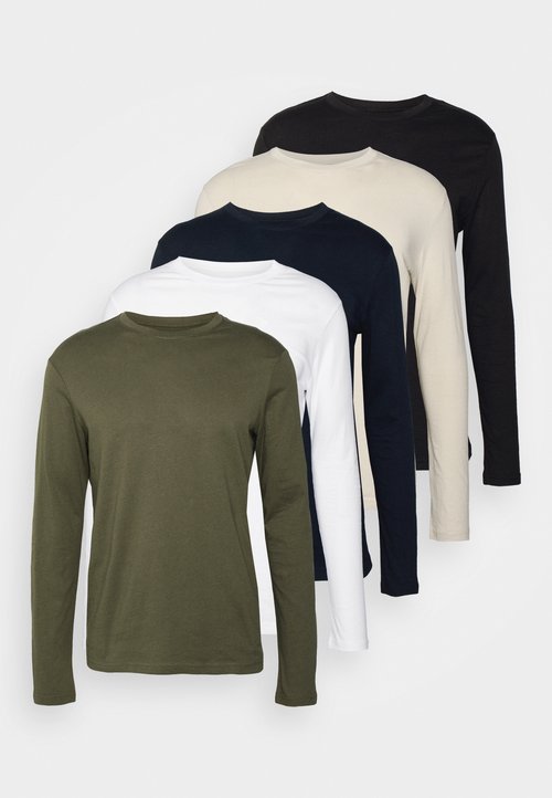 7 Langarmshirts Für Herren – Atmungsaktiv, UPF 50+, Schnelltrocknend