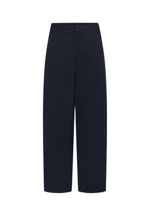 My Essential Wardrobe, MWGISVA KENDEL BARREL PANT - Pantalon classique - dark sapphire blue
