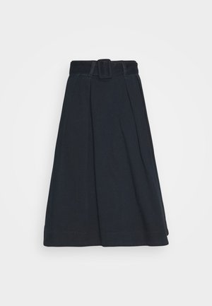 SOFT MIDI SKIRT KELLY - A-line skirt - kelly