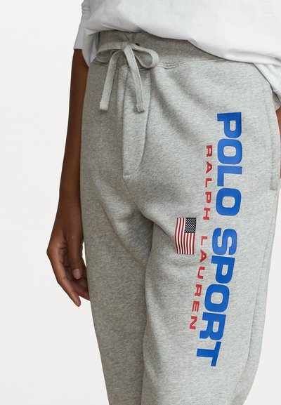 Polo Ralph Lauren POLO SPORT JOGGERS - Spodnji deli trenirk - andover heather/red