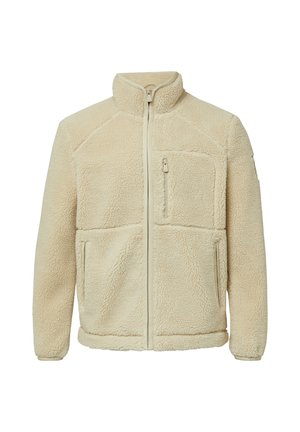 Fleece jacket - beige