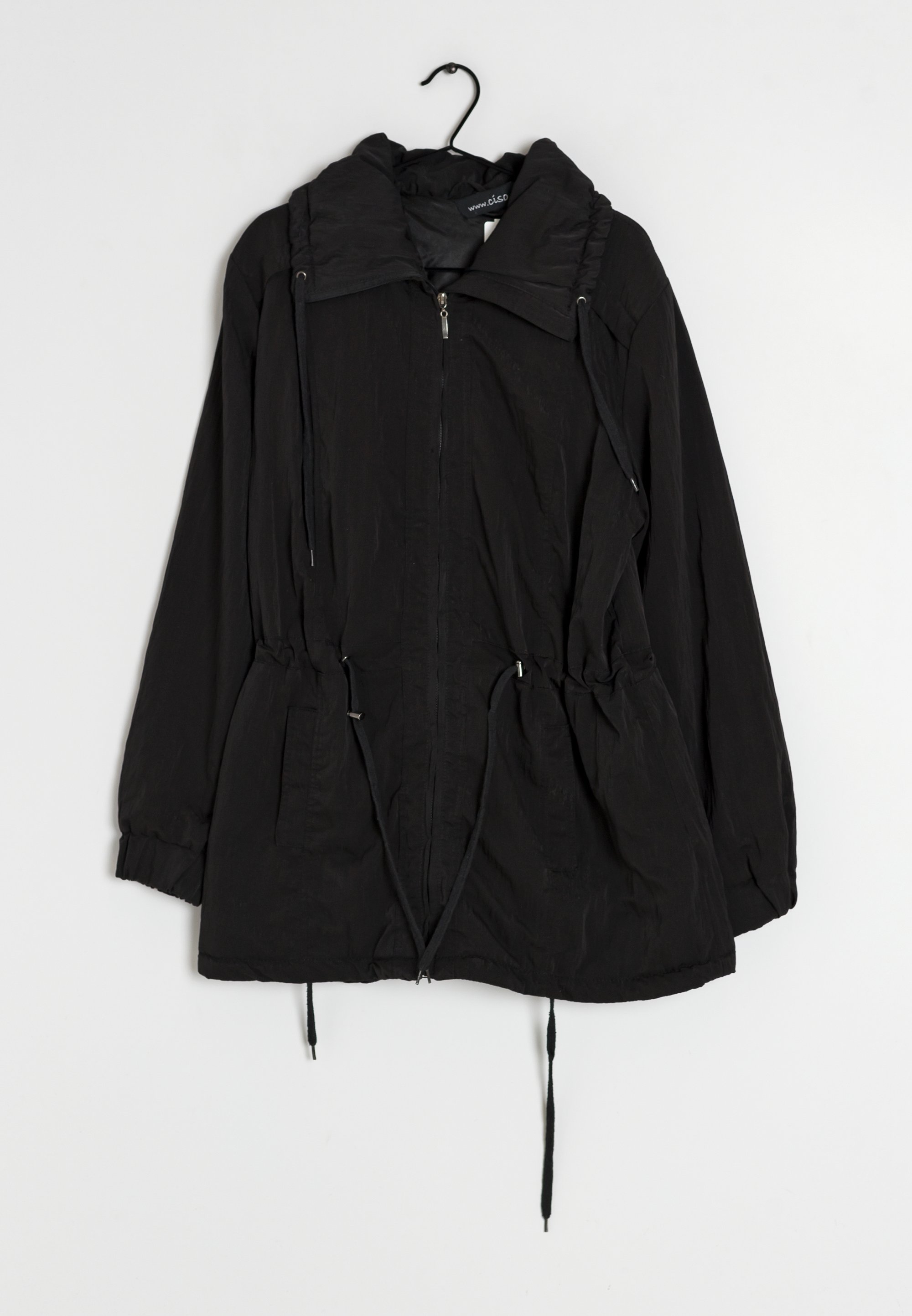 Massimo Dutti Parka black/schwarz (Pre-owned) Zalando