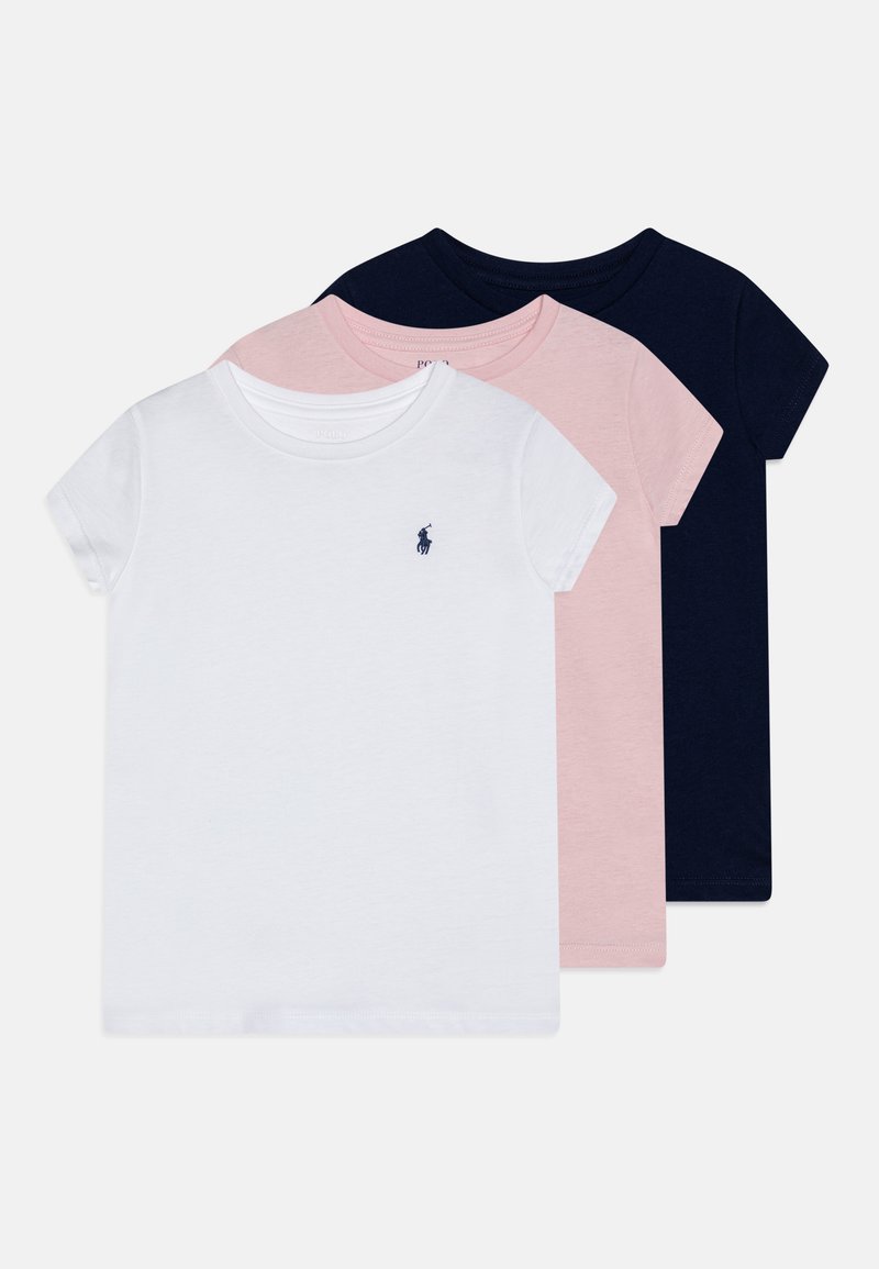 Polo Ralph Lauren - GIFT BOX SET 3 PACK - T-Shirt basic - white/light pink/black, Vergrößern