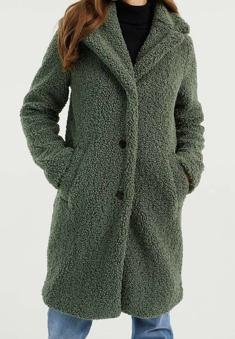 WE Fashion Vinterkappa /-rock - mottled dark green