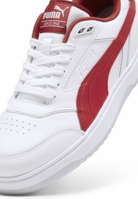 Puma DOUBLECOURT UNISEX - Tenisky - white club red