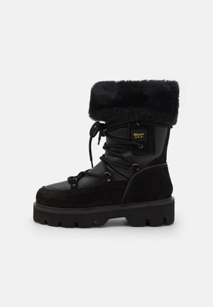 EVA - Bottes à plateau - black