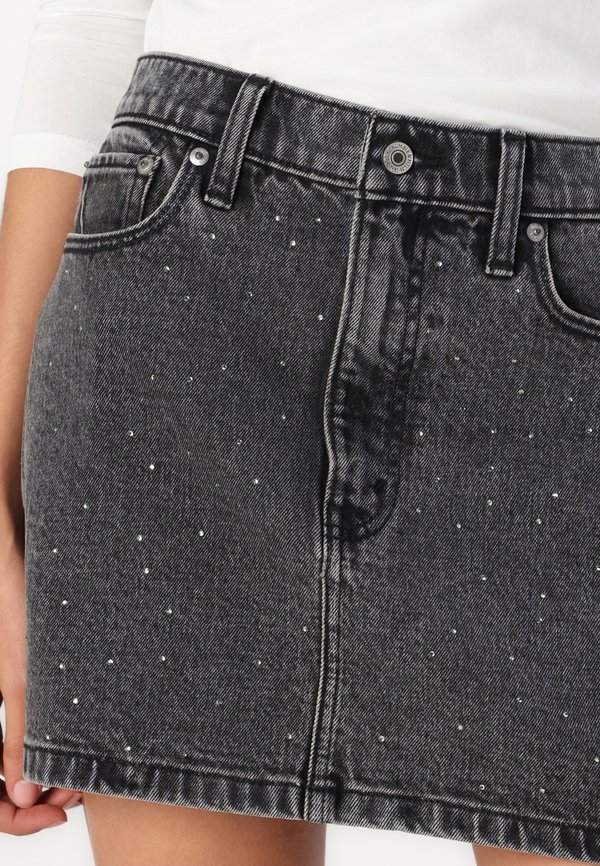 Denim Mini Skirt - Denim skirt4