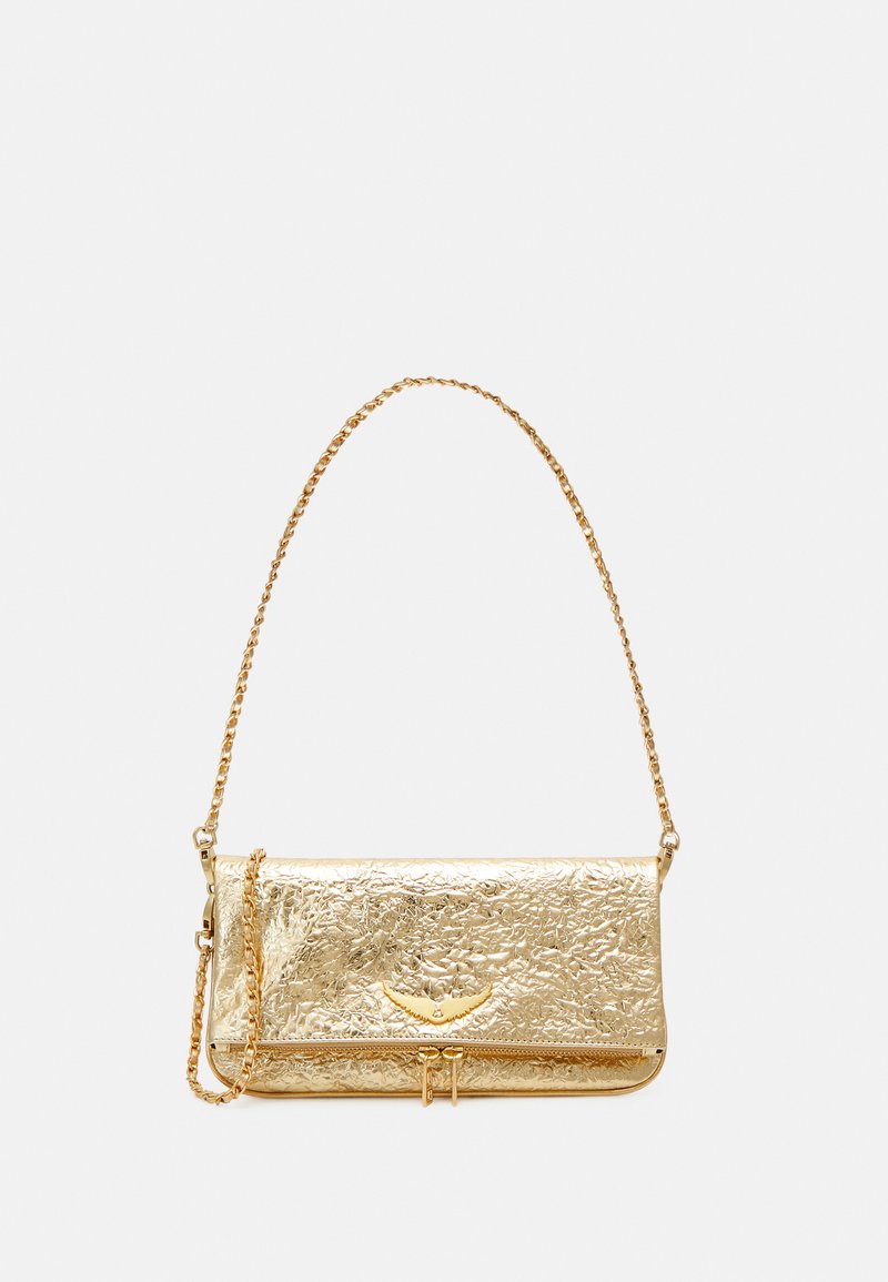 Zadig & Voltaire ROCK WRINKLED Sac à main goldcoloured/doré