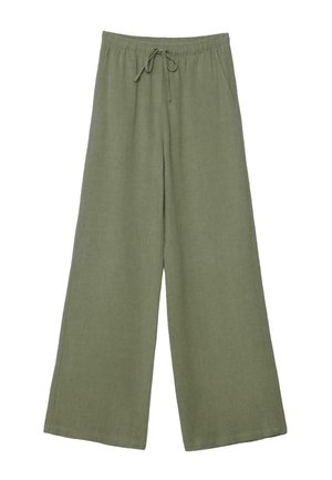 Stradivarius, Pantalon classique - green