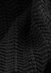 Next REGULAR FIT SIGNATURE TEXTURED ZIP NECK - Strickpullover - black