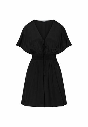 LIU JO, LIU JO SHORT DRESS WITH CAPE - Robe de jour - black