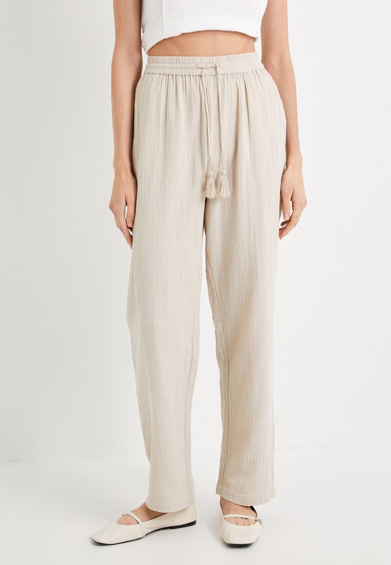 Koton Pantalon classique - beige